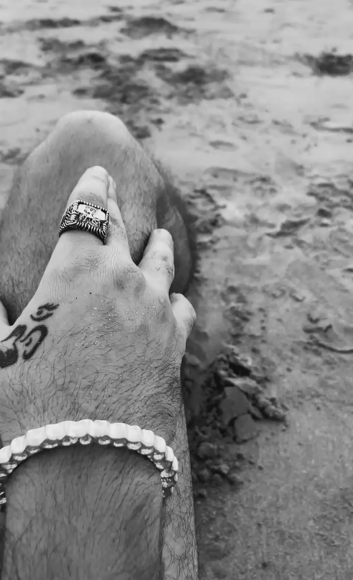 Rock Textured Bracelet - Men